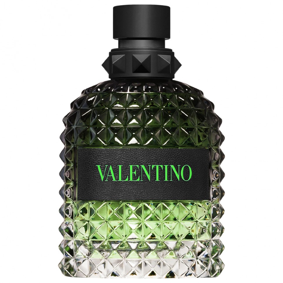 Valentino Valentino Uomo Born in Roma Green Stravaganza